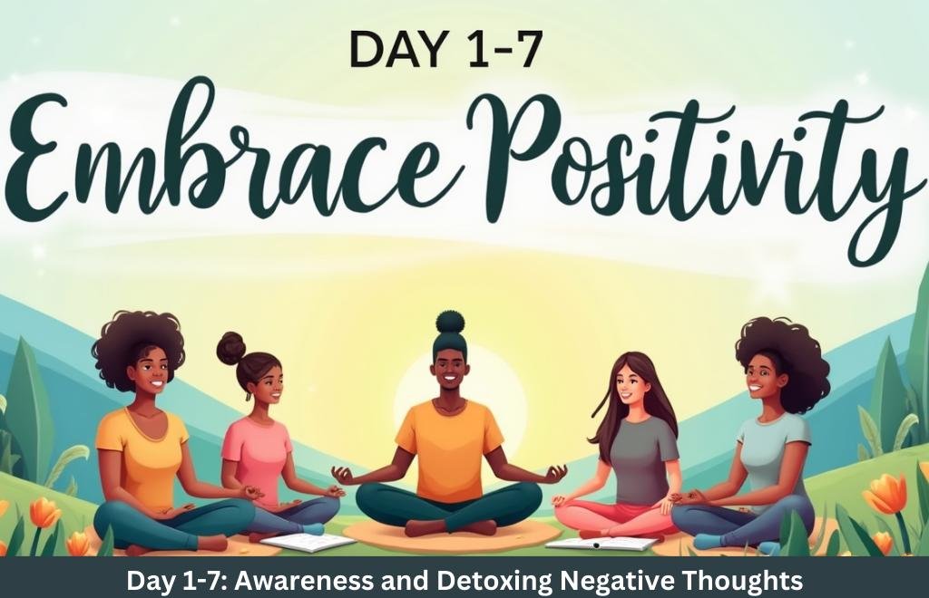 Day 1-7: Awareness and Detoxing Negative Thoughts