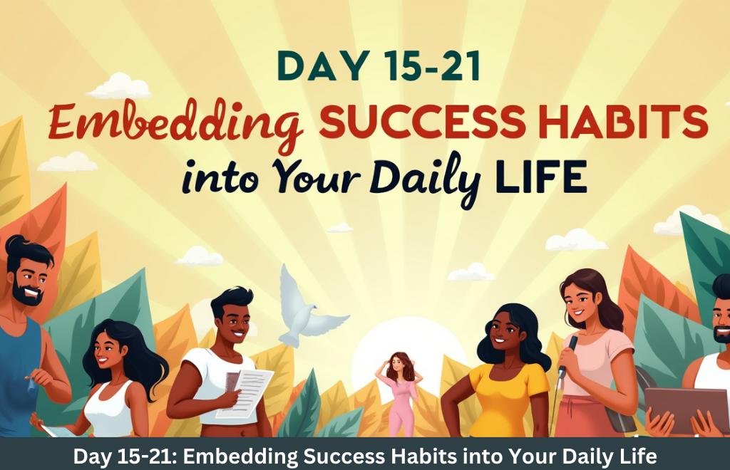 Day 15-21: Embedding Success Habits into Your Daily Life